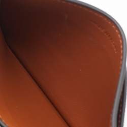 Celine Brown Macadam Coated Canvas and Leather Card Holder