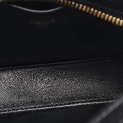Pre Owned Celine Black Leather Medium Tilly Bag