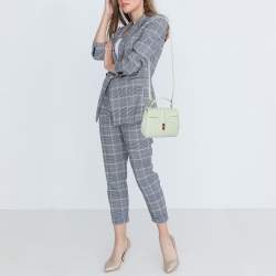 Celine Jade Leather Mini 16 Top Handle Bag