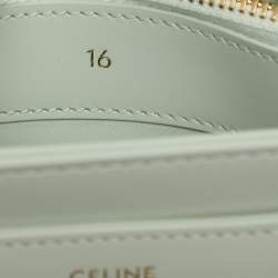 Celine Jade Leather Mini 16 Top Handle Bag