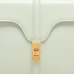 Celine Jade Leather Mini 16 Top Handle Bag