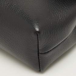 Pre Owned Celine Black Leather Mini Victoire Shoulder Bag