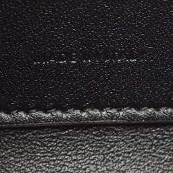 Pre Owned Celine Black Leather Mini Victoire Shoulder Bag