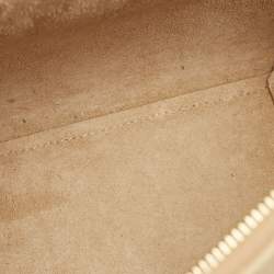 مملوكة مسبقًا Celine Belt Nano Gold Leather Top Handle Bag