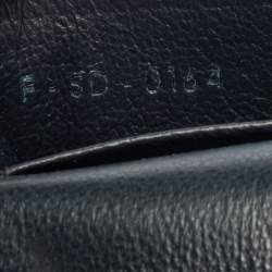 Pre Owned Celine Tri Color Leather Envelope Pocket Card Holder