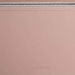 Pre Owned Celine Beige/Pink Leather Large Multifunction Strap Wallet