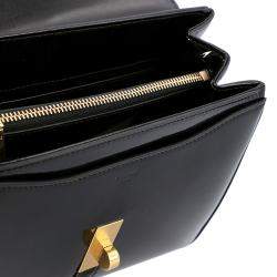 Pre Owned Celine Black Leather Small 16 Bag