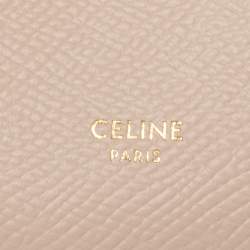 Pre Owned Celine Bicolor Leather Large Strap Wallet