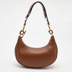Celine Brown Leather Ava Hobo