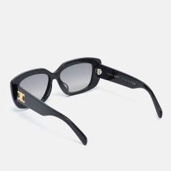 Celine Black Gradient CL40216U Triomphe Rectangular Sunglasses