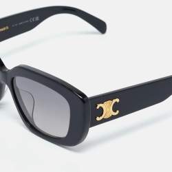 Celine Black Gradient CL40216U Triomphe Rectangular Sunglasses