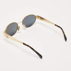Celine Green/Gold CL40235U Oval Sunglasses