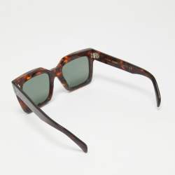 Celine Dark Brown Tortoise CL40130i Square Sunglasses