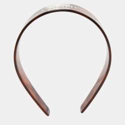 Celine Brown Logo Headband