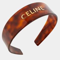 Celine Brown Logo Headband