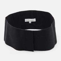 Celine Black Grosgrain Waist Belt M