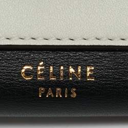 Celine Tricolor Leather Envelope Key Holder Case 