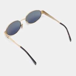 Pre Owned Celine Green/Gold CL40235U Sunglasses