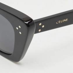 Pre Owned نظارة شمسية سيلين CE40187I عين القط سوداء