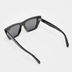 Pre Owned نظارة شمسية سيلين CE40187I عين القط سوداء