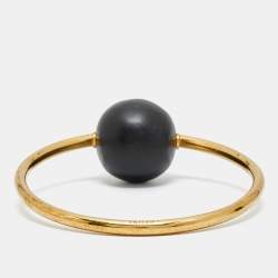 Pre Owned Celine Composite Gold Tone Bracelet