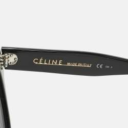 Pre Owned نظارة شمسية سيلين عين قطة CL 41755 سوداء
