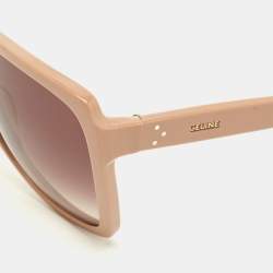مملوكة مسبقًا Celine Beige/Grey Gradient CL40146I Oversized Sunglasses