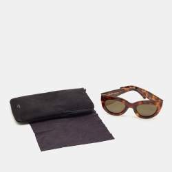 Pre Owned Celine Tortoise Brown CL41050/S Frame Cat Eye Sunglasses