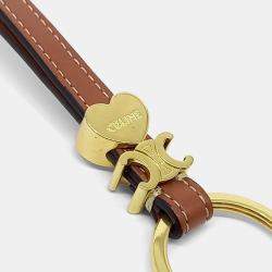Pre Owned Celine Keyring and White Charm