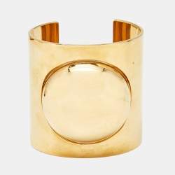 Pre Owned Celine Gold Tone Bracelet