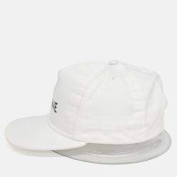 Pre Owned Celine White snapback Hat