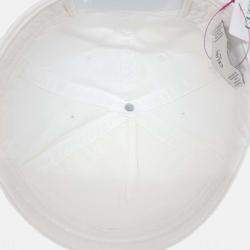 Pre Owned Celine White snapback Hat