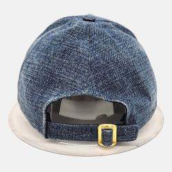 Pre Owned Celine Blue Triumph Denim Cap