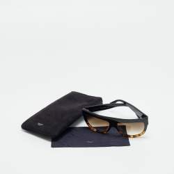 Pre Owned نظارة شمسية سيلين CL 41026/S بنية متدرجة مربعة الإطار