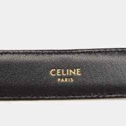 مملوكة مسبقًا حزام سيلين جلد أسود تريومف مقاس 75 سم