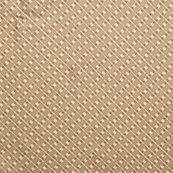 مملوكة مسبقًا وشاح سيلين مربع حرير بطبعة تريومف بيج