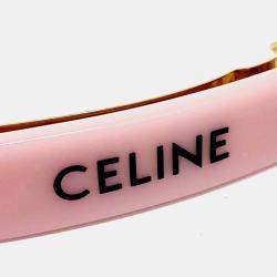 مملوكة مسبقًا Celine Logo Pink Hairpin