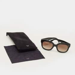Pre Owned Celine Black CL 41805/S Audrey Square Gradient Sunglasses