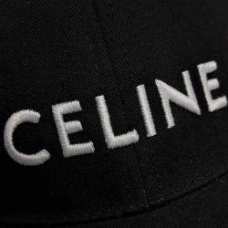 Pre Owned Celine Polyester Cap Size Small