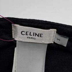 Pre Owned Celine Polyester Cap Size Small