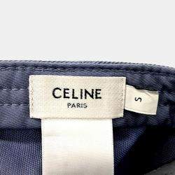 Pre Owned Celine Cotton Blue Triumph Cap