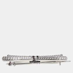 Pre Owned Celine Metal ribbon hairpin