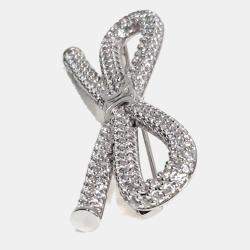 Pre Owned Celine Metal ribbon hairpin