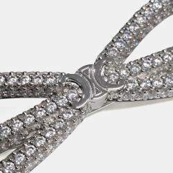 Pre Owned Celine Metal ribbon hairpin