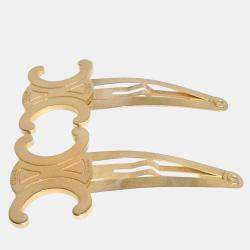 مملوكة مسبقًا Celine Metal Triumph hairpin