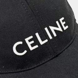 Pre Owned Celine Polyester Black cap