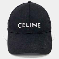 Pre Owned Celine Polyester Black cap