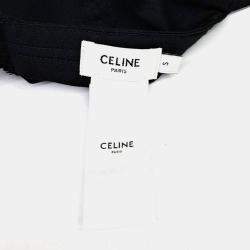 Pre Owned Celine Black Cotton Polyester Cap
