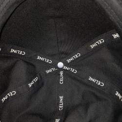 Pre Owned Celine Black Cotton Polyester Cap