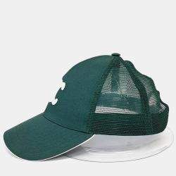 مملوكة مسبقًا Celine CC Green/White Cotton Cap